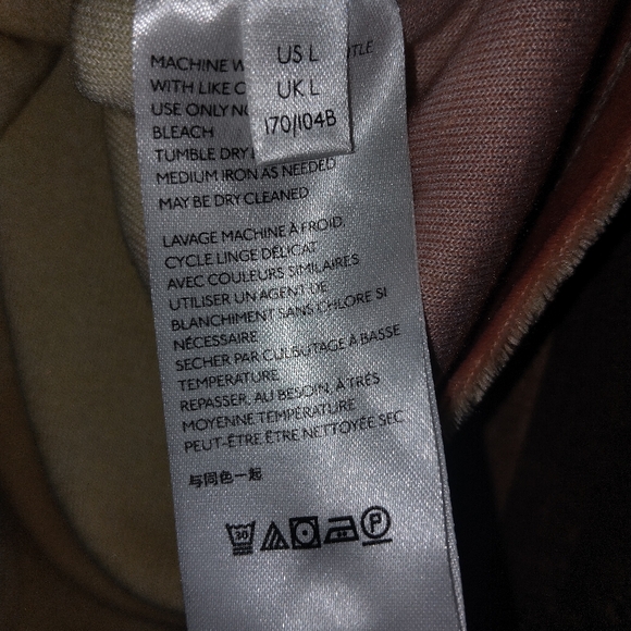 Free People Bright Eyes Velvet Woman's Top Sunshine Combo (yellow) Tie Dye Large - Picture 6 of 8